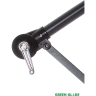 Зонт садовый GREEN GLADE 8013 с LED подсветкой светло-коричневый